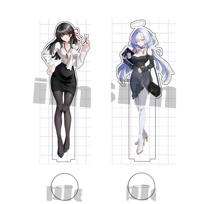 Action Figure Stand - Placa de Acrílico Sexy Lynae Mornye
