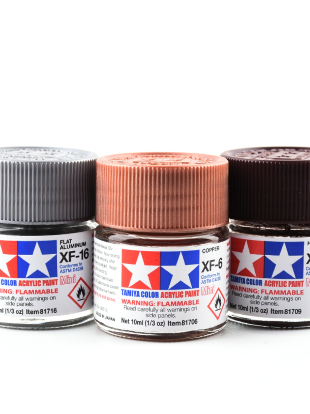 Tamiya Model Paint Set - TAMIYA Tinta Acrílica, Cores Planas e