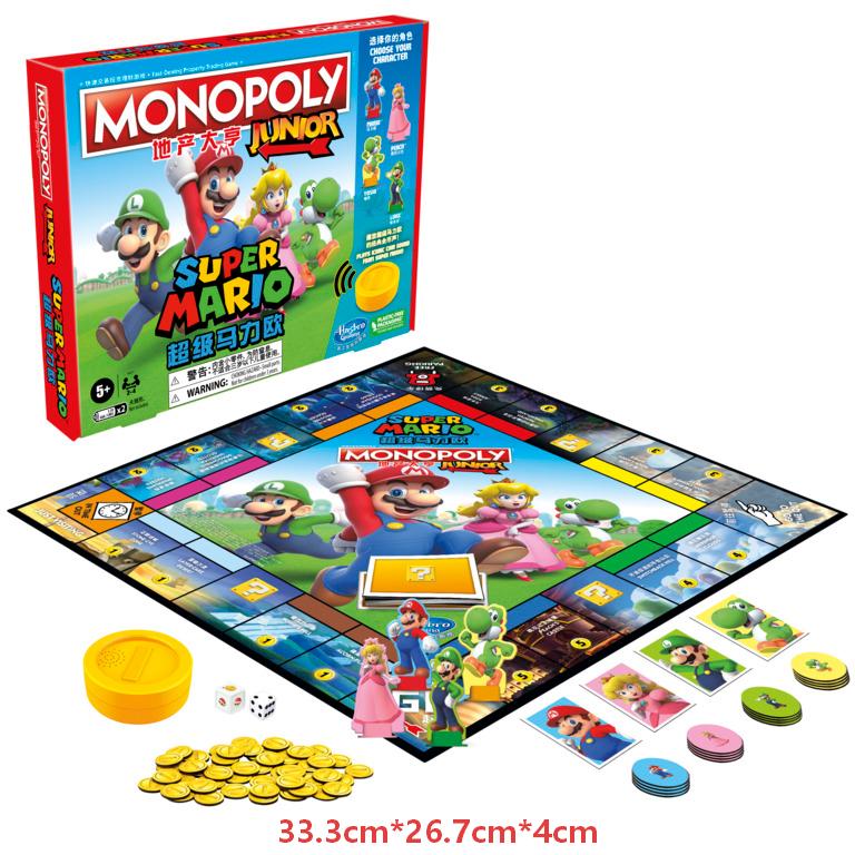 Hasbro Game Monopoly - Jogo de Cartas MONOPOLY Super Mario