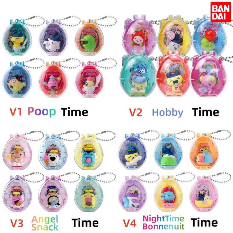 Bandai Model Tamagotchi - Bandai Tamagotchi Colecionáveis V1 V2 V3