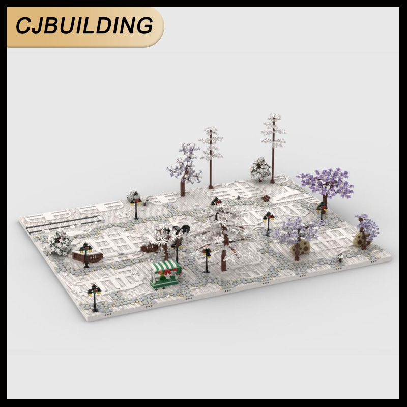 Lego Set Creator - Base de exibição de vila de
