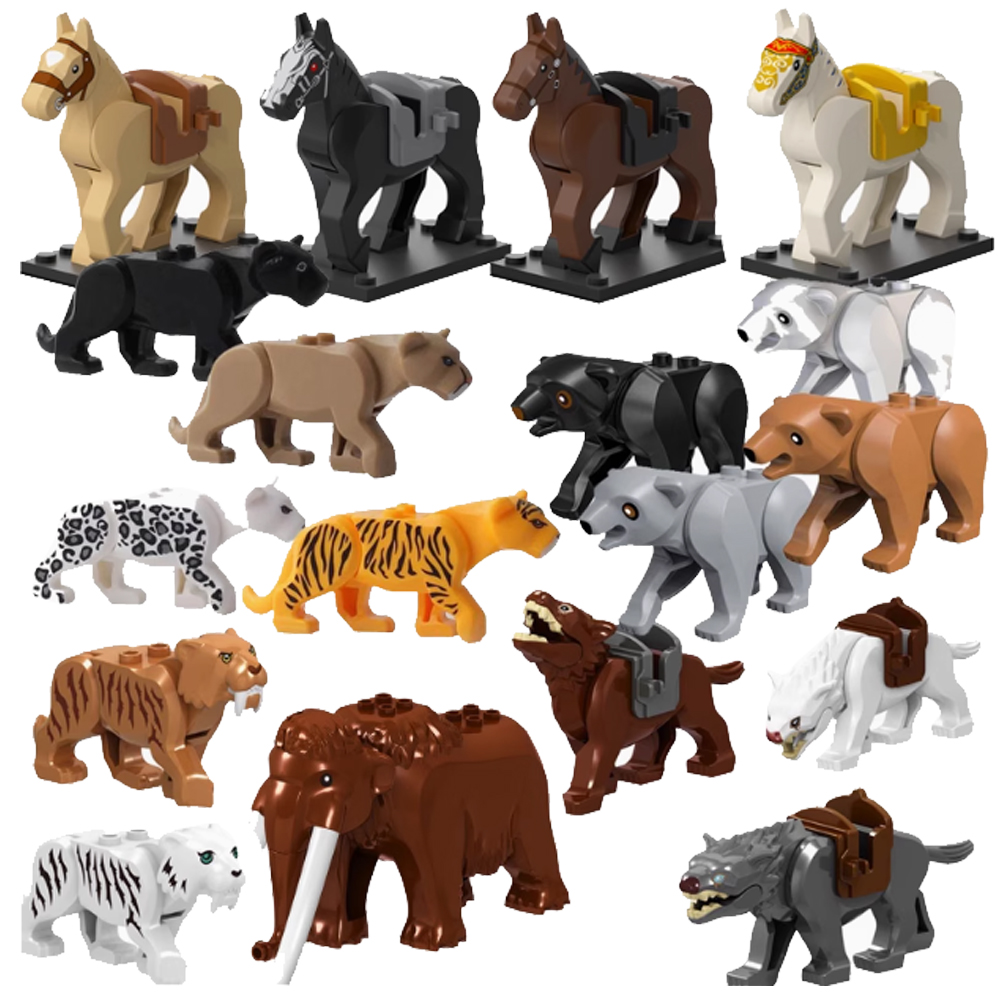 Lego Set Creator - Moc cidade animal blocos de construção