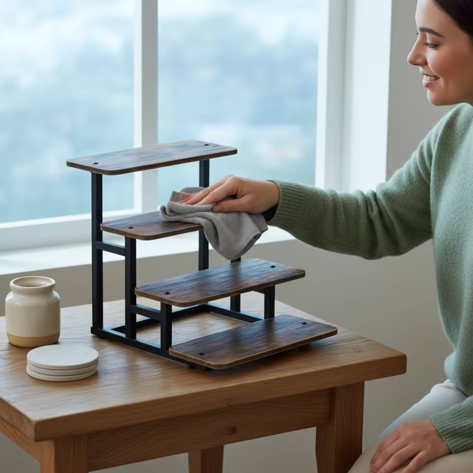 Suporte de Exibição de 4 Nívei - Display Risers Set avaliação e preço