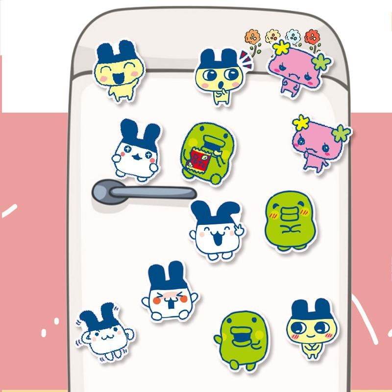 Novos ímãs de geladeira magnét - Bandai Model Tamagotchi avaliação e preço