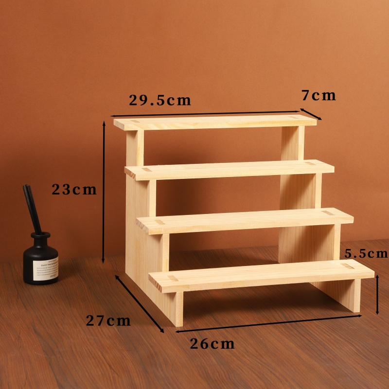 Suporte Expositor de Madeira p - Display Risers Set avaliação e preço