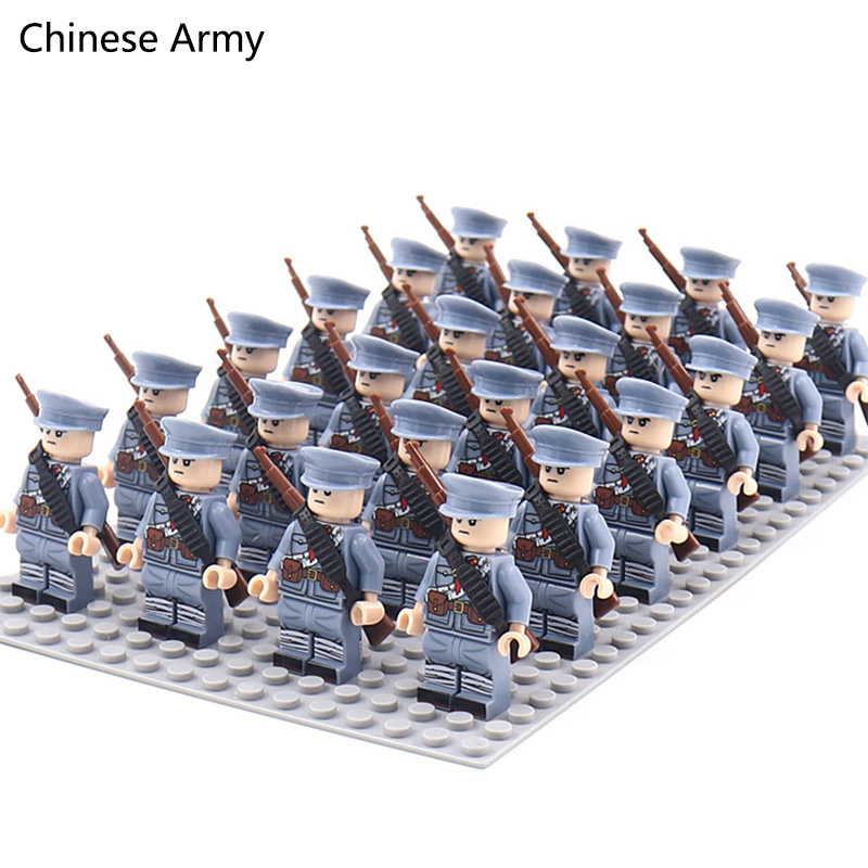 WW2 24 pçs/lote Soldados Milit - Lego Set Creator avaliação e preço