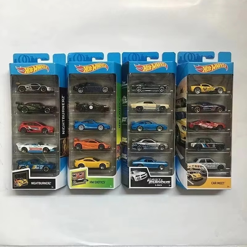 Hot Wheels cinco carros conjun - Hot Wheels Car Track Sets avaliação e preço