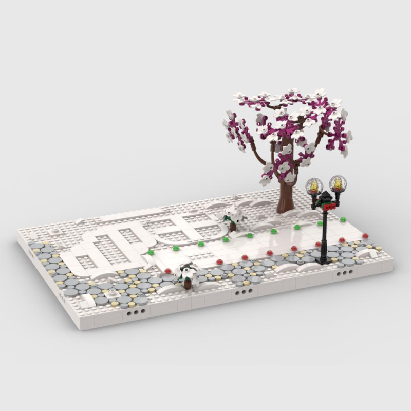 Base de exibição de vila de in - Lego Set Creator avaliação e preço