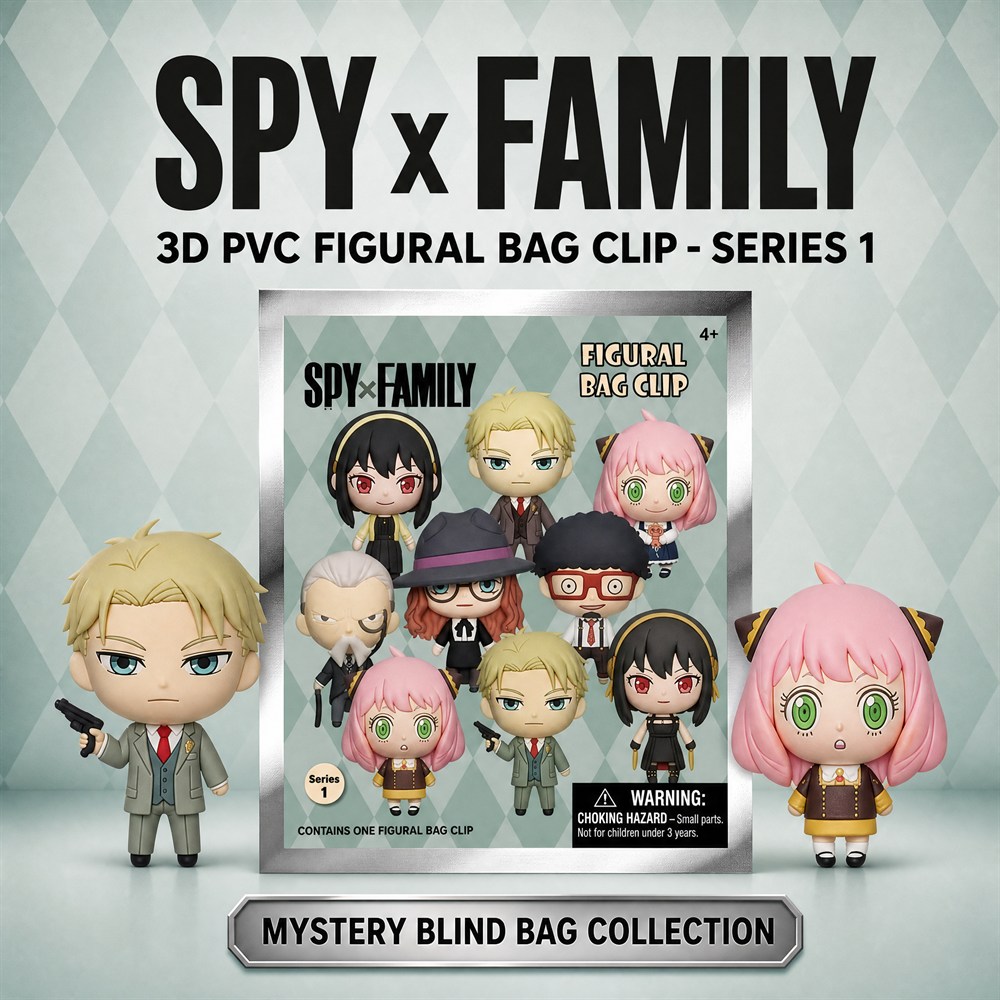 Spy x Family Chaveiro de PVC 3 - Mystery Box Blind Bag avaliação e preço