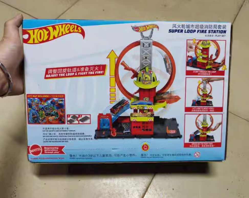 Genuíno rodas quentes hkx41 ci - Hot Wheels Car Track Sets avaliação e preço