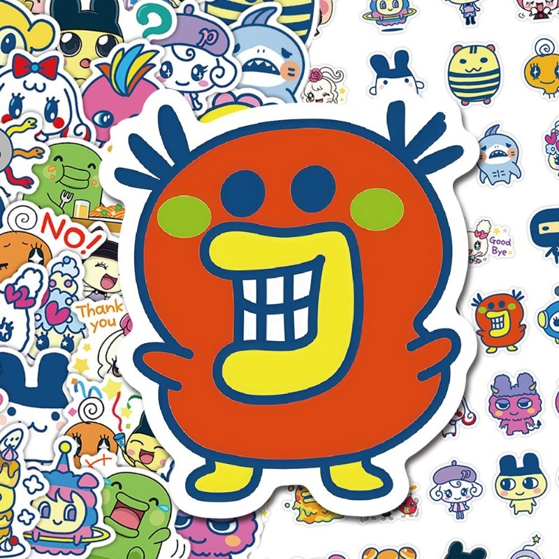 Novo Adesivo Criativo Bandai T - Bandai Model Tamagotchi avaliação e preço