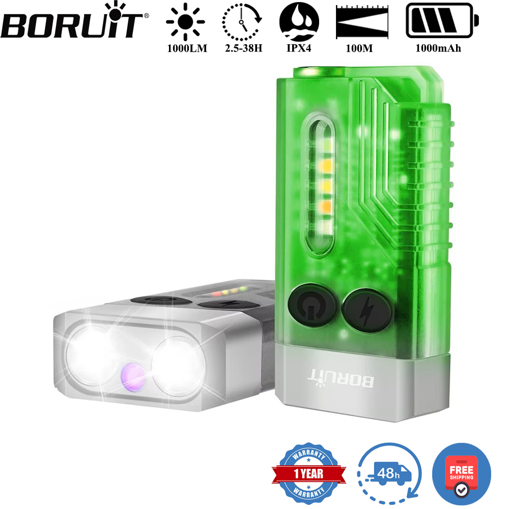 Boruit v10 chaveiro uv led edc - Fidget Cube Original avaliação e preço