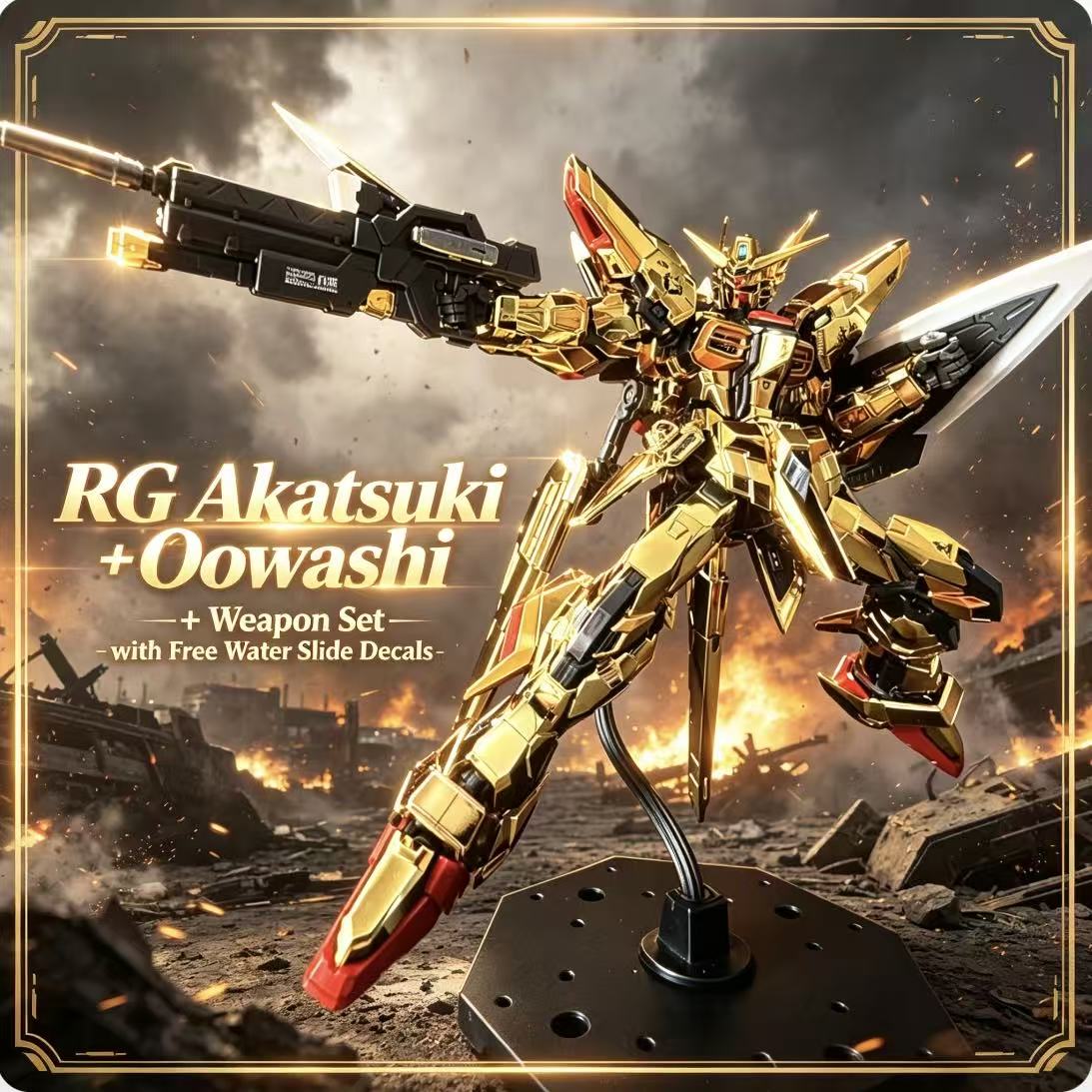RG41 1/144 ORB-01 Akatsuki Oow - Bandai Model Gundam Rg avaliação e preço