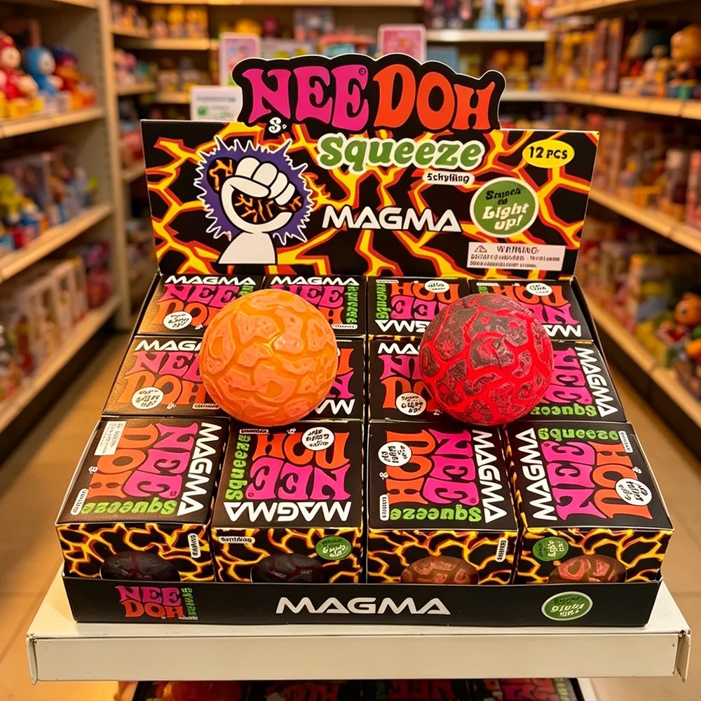 Novo Produto NeeDoh Glitter Ma - Fidget Cube Original avaliação e preço