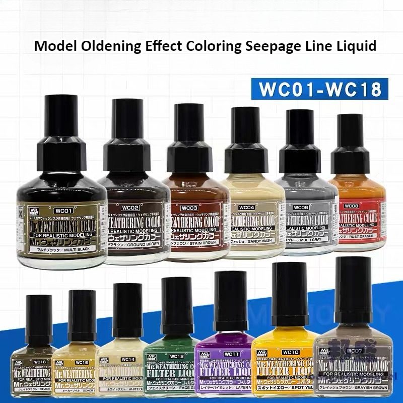 MR.HOBBY WC01-18 Efeito de Env - Tamiya Model Paint Set avaliação e preço